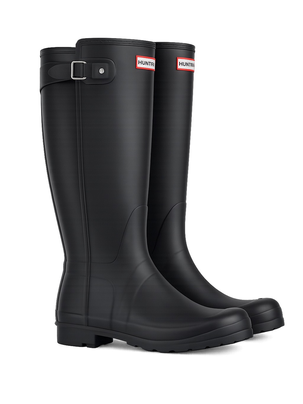 Hunter Original Tall Matte Black Rain Boots Women’s Size 9 - Picture 5 of 5